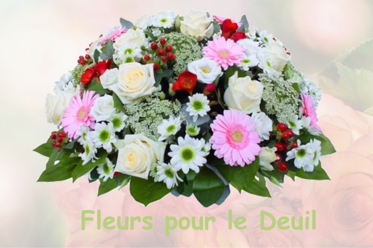 fleurs deuil VILLENEUVE-D-AVAL