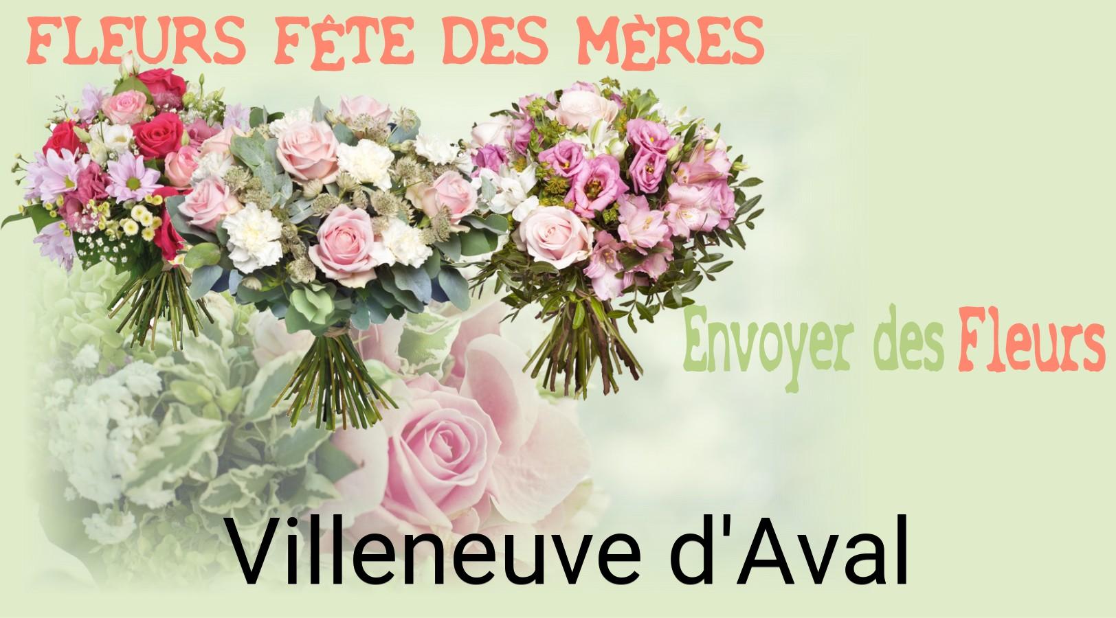 Bouquet de Fête des Mères livré à Villeneuve-d'Aval